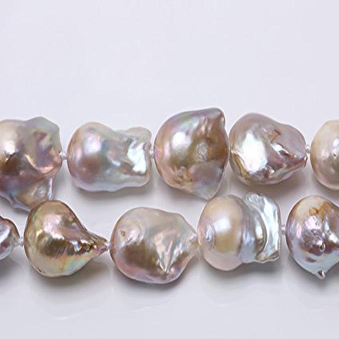 925 BLUE MISSHAPEN Pearl Sterling Silver STUD Earrings (B13) | eBay